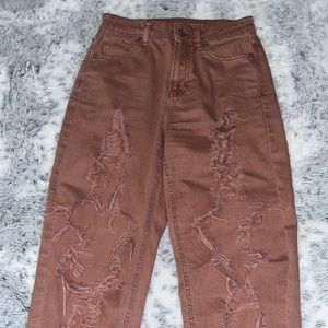 American eagle ripped jeans